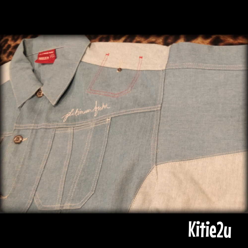 🎶 Platinum FUBU Hip Hop Jacket 🎶 - Picture 4 of 7